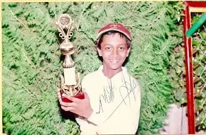 krunal pandya childhood picture