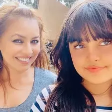 mahima chaudhry with her daughter ariana mukherji