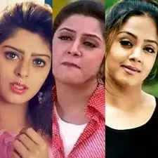 nagma, radhika and jyothika
