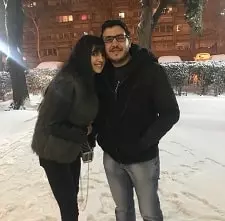 natasa stankovic with her brother nenad stankovic