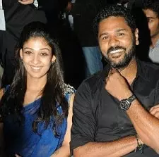 nayanthara with prabhudeva