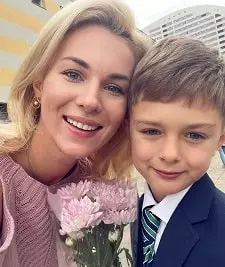 alina zasobina with her son miroslav yuryevich