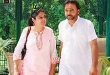 bhagwant mann with ex-wife inderpreet kaur