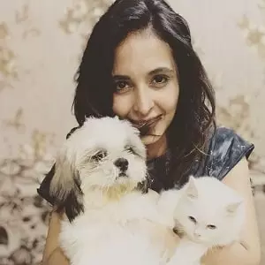 manpreet kaur with her pets