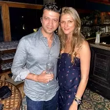 nandita mahtani with brother bharat mahtani