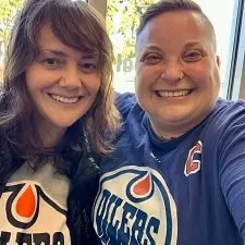 nicole monasterio with her spouse carol rosher