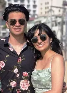 seerat kaur mann with brother dilshan mann