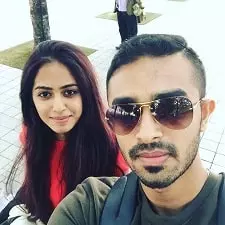 sini shetty with her brother shikin shetty