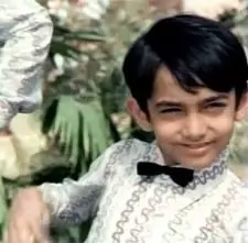 aamir khan childhood picture