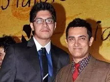 aamir khan with his son junaid khan