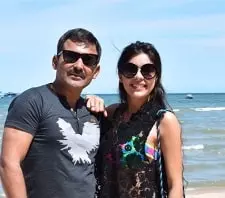 eisha singh with her father pankaj singh