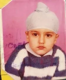 gurfateh singh pirzada childhood picture