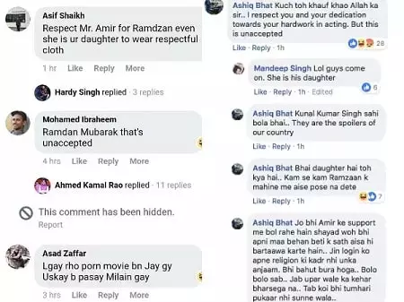 ira khan and aamir khan trolled