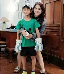 ira khan with brother azad rao khan