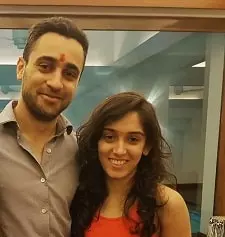 ira khan with cousin imran khan