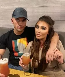 lauren goodger with ex-boyfriend charles drury