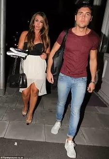 lauren goodger with ex-boyfriend tom pearce