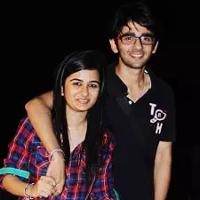 prit kamani with his sister camy kamani