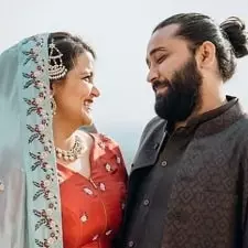 sanah kapur with husband mayank pahwa