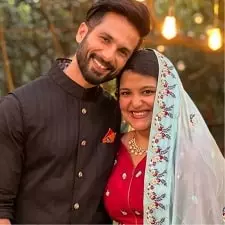 shahid kapoor with his sister sanah kapur