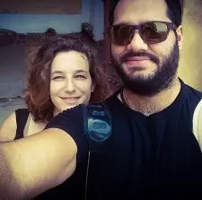 avalok langer with his wife yahav ben shitrit