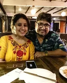 jhanak shukla with her father haril shukla