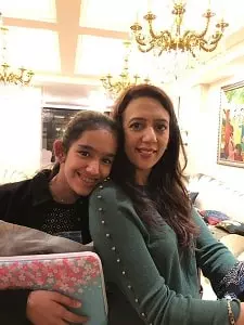 jyoti paul mohan with her daughter aanya mohan