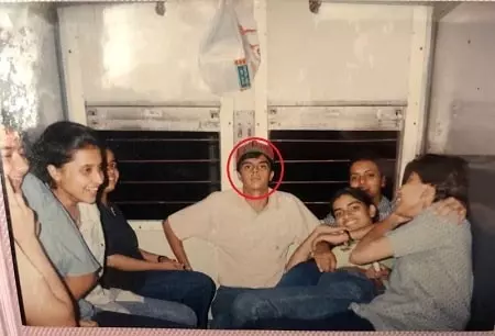 manish paul during his school days