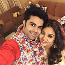 manish paul with his wife sanyukta paul
