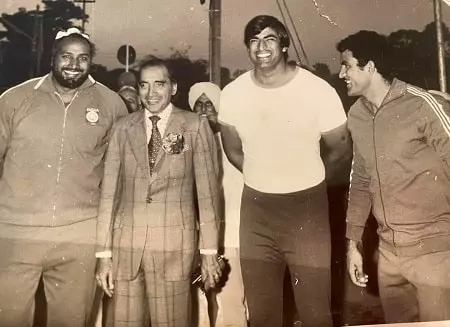 praveen kumar sobti during his young days