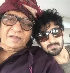 ranjeet with his son chiranjeev bedi