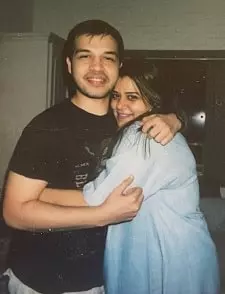 shikha talsania with her brother rohan talsania