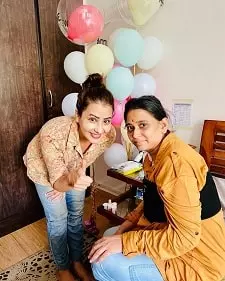 shilpa shinde with her sister-in-law trupti patel shinde