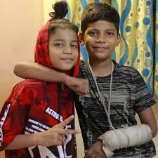 tejas varma with his brother manav varma