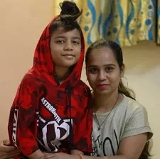 tejas varma with his mother pinky varma