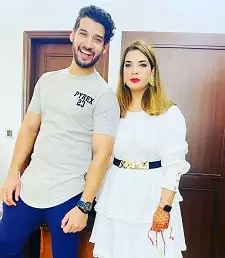 gautam singh vig with his sister ankita vig suri