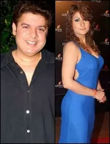 sajid khan and urvashi dholakia