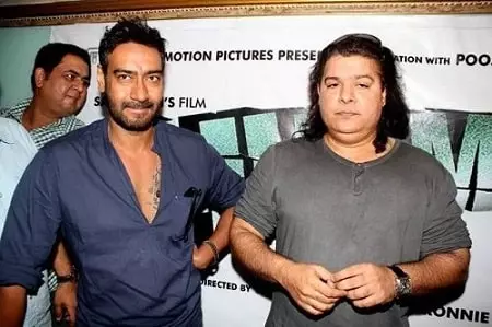 sajid khan with ajay devgan