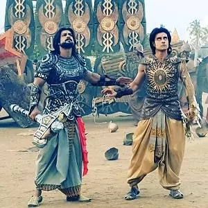 shalin bhanot as duryodhan in suryaputra karn