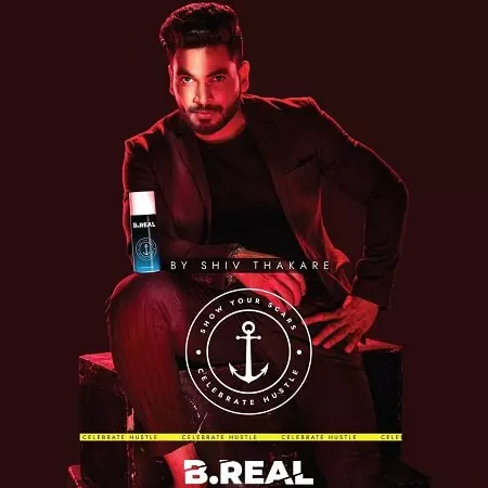 shiv thakare launched his deodorant b.real