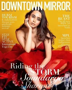 soundarya sharma downtown mirror cover june 2020