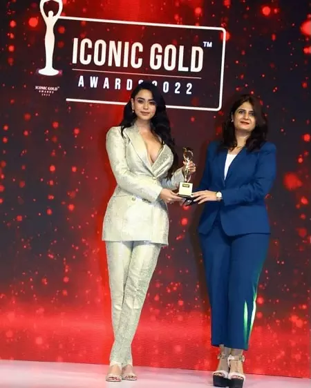 soundarya sharma iconic rising star of the year
