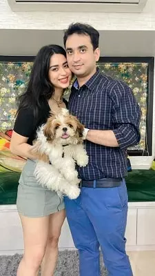 soundarya sharma with her brother avinash sharma