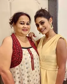 sreejita de with her mother lipi de