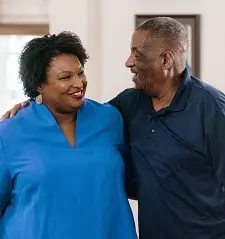 stacey abrams with her father robert abrams