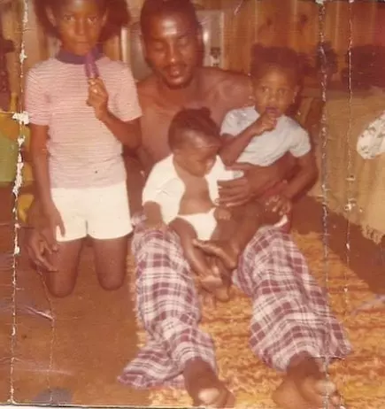 stacey abrams with her siblings and father in childhood