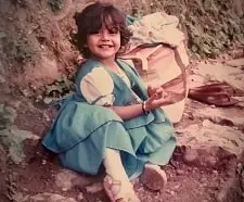 surbhi chandna childhood picture