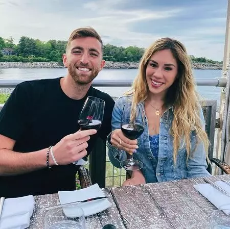 matt turner with his wife ashley herron