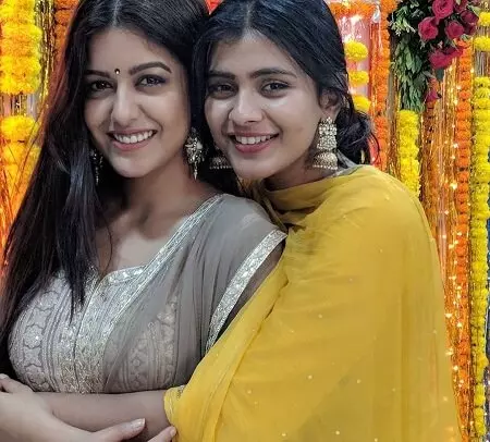 ishita dutta with her best-friend hebah patel