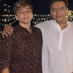 kamal sadanah with his son angath
